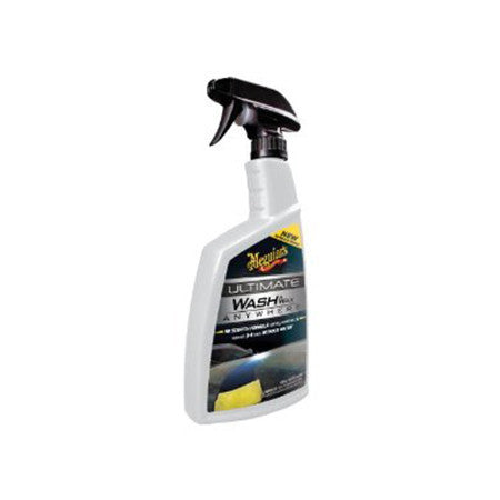 Meguiar's Wash And Wax Anywhere สเปรย์ล้างและเคลือบโดยไม่ต้องใช้น้ำ ขนาด 473 มล.