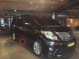 TOYOTA ALPHARD 2.4HV สีดำ ปี2012